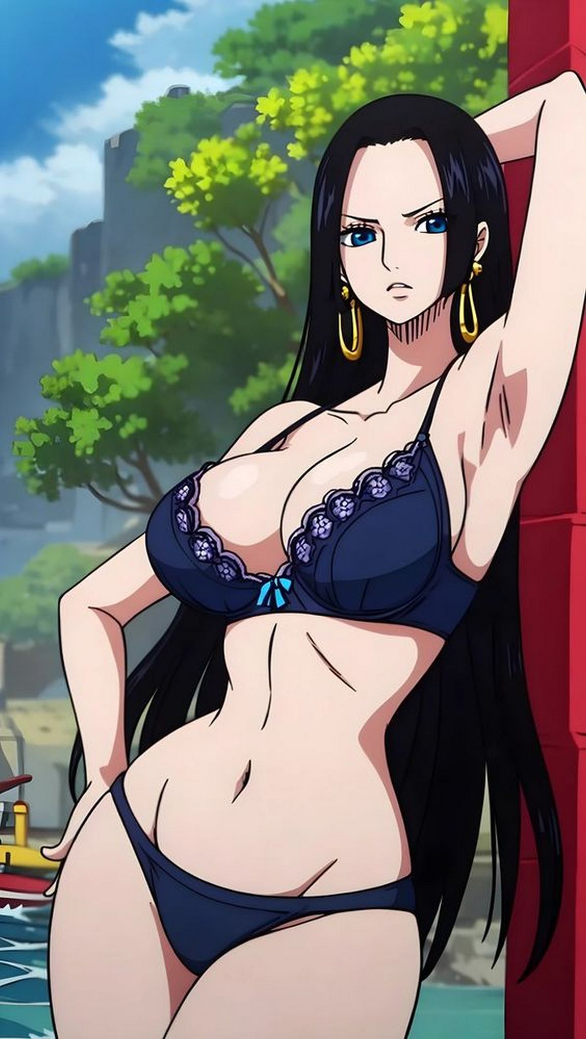 anh-boa-hancock-sexy-bikini-khoe-nguc-khung-anime-one-piece-4